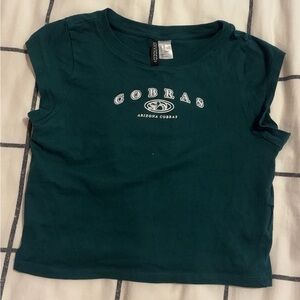 H&M Dark Green Cobras Tee